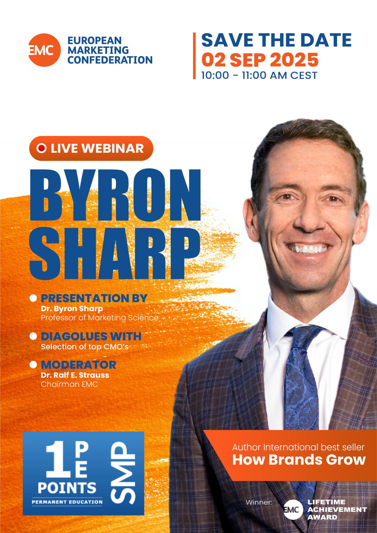 EMC hosts webinar with Dr Byron Sharp - Register now! - European ...